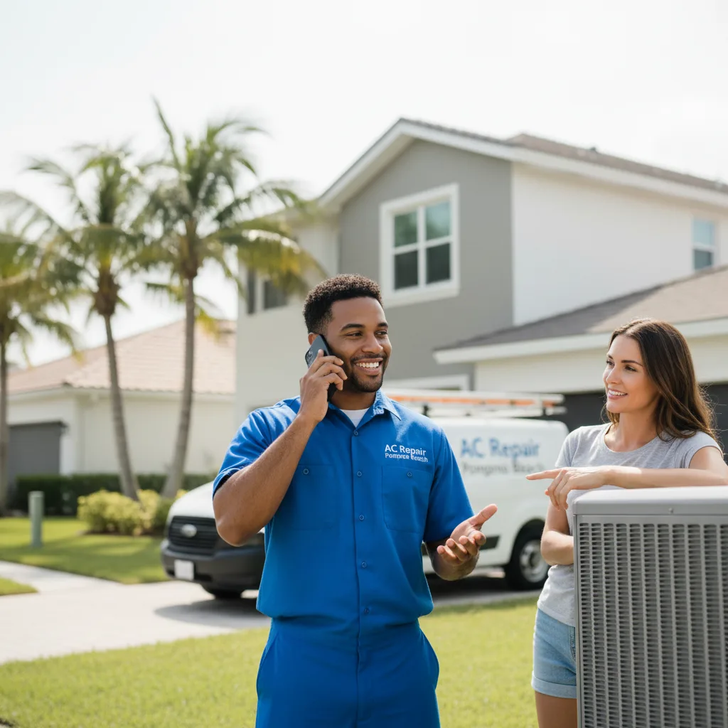 AC Repair Pompano Beach customer support in New Market